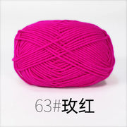 50g Milk Cotton Yarn Knitting Wool for Hand Knitting Crochet Yarn Baby