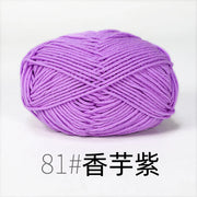 50g Milk Cotton Yarn Knitting Wool for Hand Knitting Crochet Yarn Baby