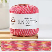 50g Lace Thread Milk Crochet Yarn For Baby Hand-Knitted Warm Soft