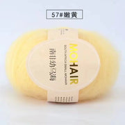 25g Mohair Yarn Extra Soft Warm Baby Wool Crochet Yarn for Hand