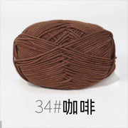 50g Milk Cotton Yarn Knitting Wool for Hand Knitting Crochet Yarn Baby