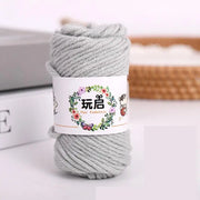 10g 5ply Milk Cotton Baby Knitting Wool Yarn Soft Thick Fiber Velvet