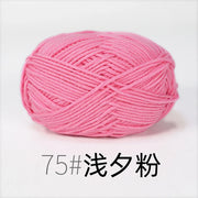 50g Milk Cotton Yarn Knitting Wool for Hand Knitting Crochet Yarn Baby