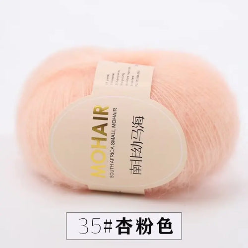 25g Mohair Yarn Extra Soft Warm Baby Wool Crochet Yarn for Hand