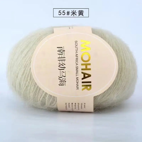 25g Mohair Yarn Extra Soft Warm Baby Wool Crochet Yarn for Hand