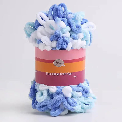 1pc 100% Polyester Finger Loops Yarn Hand-woven Thick Wool for DIY