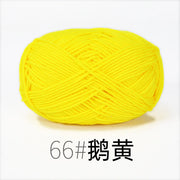 50g Milk Cotton Yarn Knitting Wool for Hand Knitting Crochet Yarn Baby