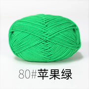 50g Milk Cotton Yarn Knitting Wool for Hand Knitting Crochet Yarn Baby