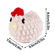 Crochet Kits for Beginners Cute Hen Chicken Crocheting Set Crochet DIY