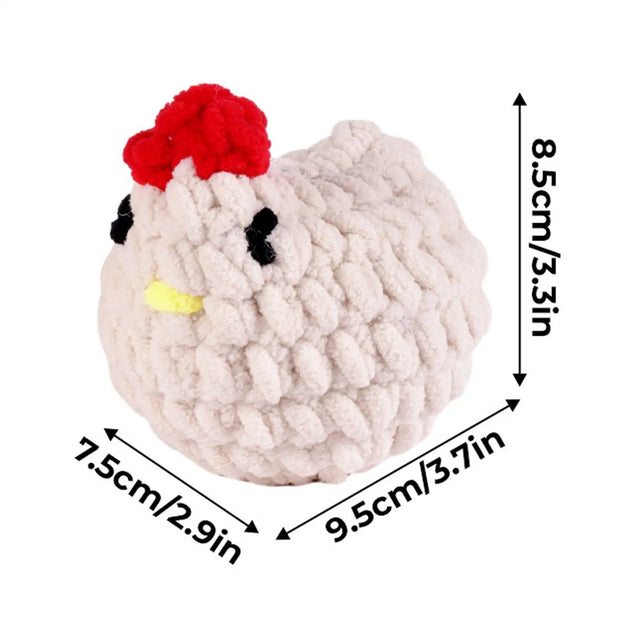 Crochet Kits for Beginners Cute Hen Chicken Crocheting Set Crochet DIY