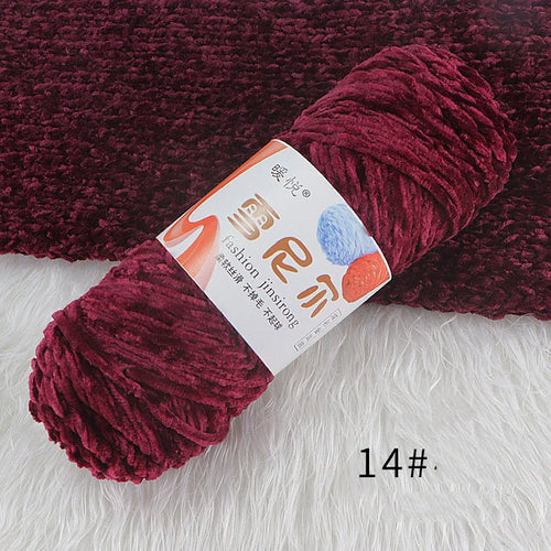 95g/Roll Chenille Yarn for DIY Crochet Chenille Wool Crochet Supplies