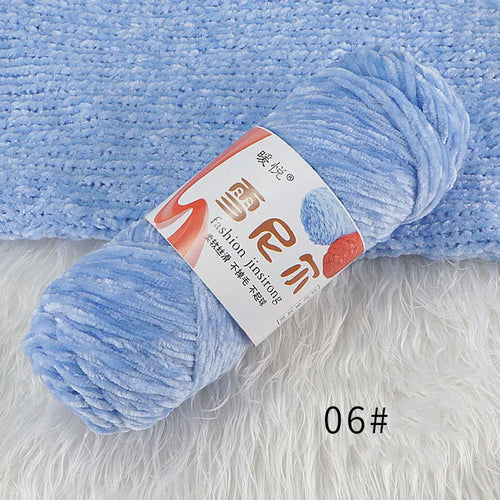 95g/Roll Chenille Yarn for DIY Crochet Chenille Wool Crochet Supplies