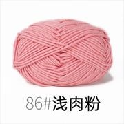 50g Milk Cotton Yarn Knitting Wool for Hand Knitting Crochet Yarn Baby