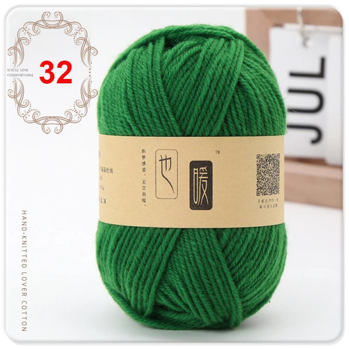 Eco-friendly Acrylic Medium Coarse Wool Ball For DIY Handicraft Woven