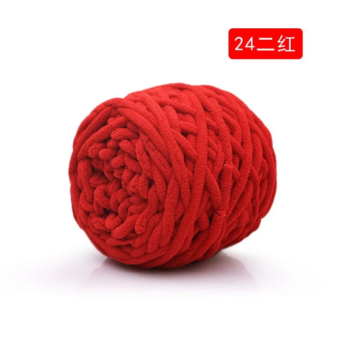 1pc 100% Polyester Finger Loops Yarn Hand-woven Thick Wool For DIY