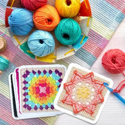 The Granny Square Card Deck, Mixed and Matched Design Decks, Knitting