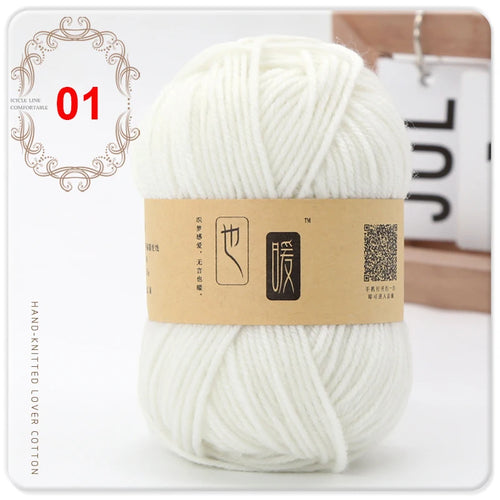 Eco-friendly Acrylic Medium Coarse Wool Ball For DIY Handicraft Woven