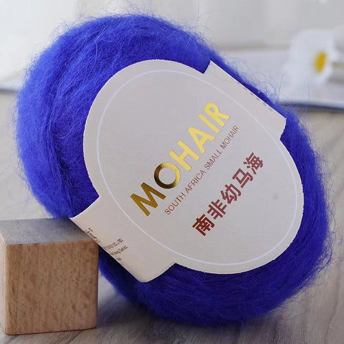 25g Mohair Yarn Extra Soft Warm Baby Wool Crochet Yarn for Hand