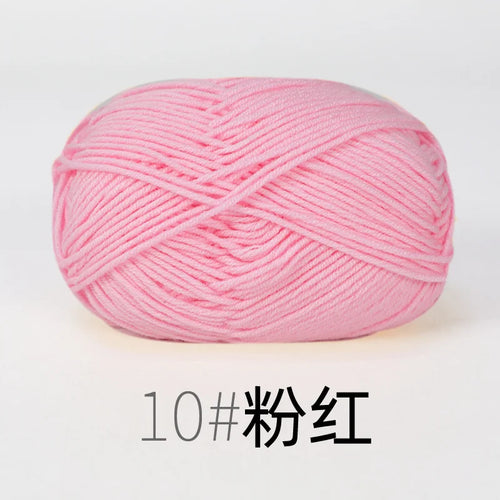 50g Milk Cotton Yarn Knitting Wool for Hand Knitting Crochet Yarn Baby