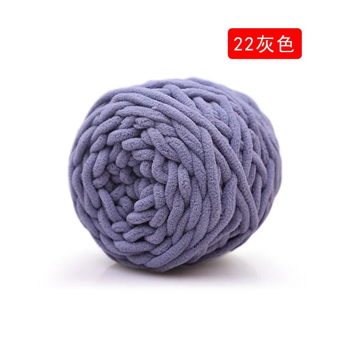 1pc 100% Polyester Finger Loops Yarn Hand-woven Thick Wool For DIY