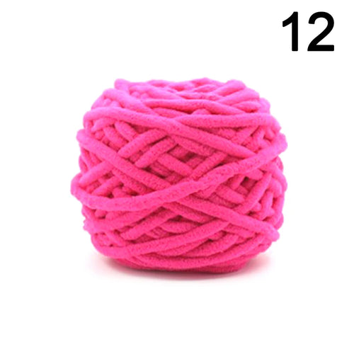 Solid Color Knitting Yarn for Handmade Crochet Sweater Scarf Hats