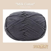 50g/Pc Milk Cotton Soft Warm Yarn Knitting Yarn for Hand Knitting Baby