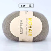 25g Mohair Yarn Extra Soft Warm Baby Wool Crochet Yarn for Hand