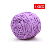 1pc 100% Polyester Finger Loops Yarn Hand-woven Thick Wool For DIY