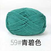 50g Milk Cotton Yarn Knitting Wool for Hand Knitting Crochet Yarn Baby