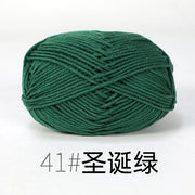 50g Milk Cotton Yarn Knitting Wool for Hand Knitting Crochet Yarn Baby