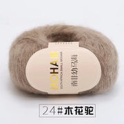 25g Mohair Yarn Extra Soft Warm Baby Wool Crochet Yarn for Hand