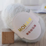 25g/Roll Mohair Yarn Extra Soft Warm Baby Wool Crochet Yarn For Hand