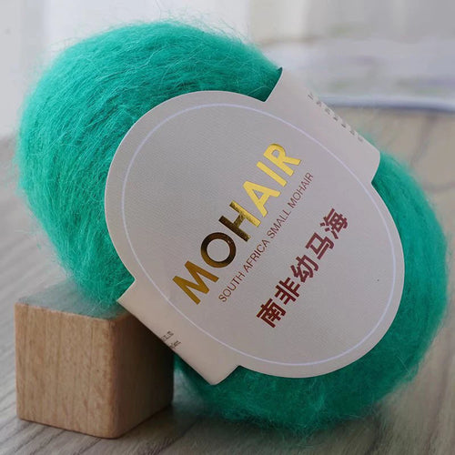 25g Mohair Yarn Extra Soft Warm Baby Wool Crochet Yarn for Hand