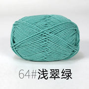 50g Milk Cotton Yarn Knitting Wool for Hand Knitting Crochet Yarn Baby