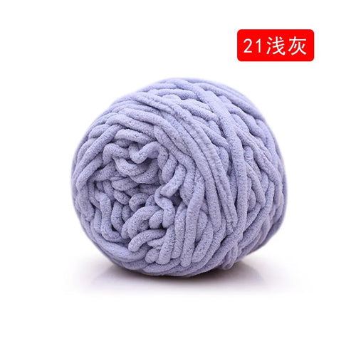 1pc 100% Polyester Finger Loops Yarn Hand-woven Thick Wool For DIY