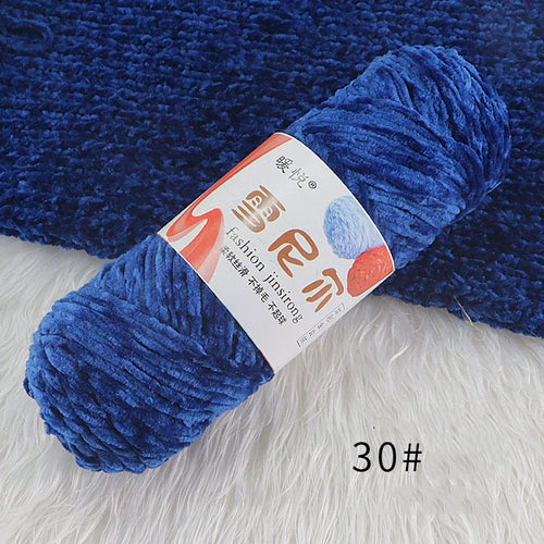 95g/Roll Chenille Yarn for DIY Crochet Chenille Wool Crochet Supplies