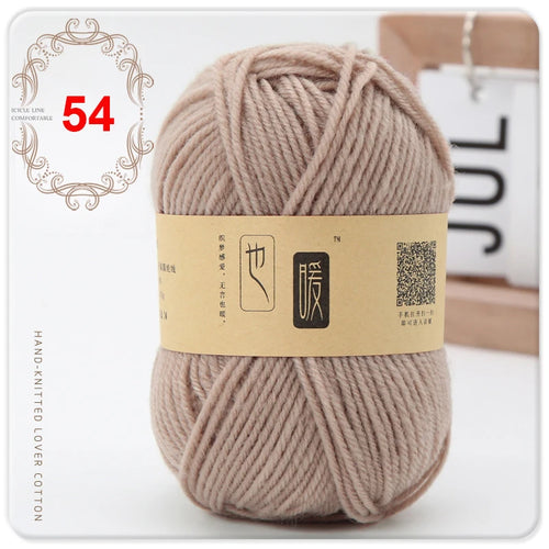 Eco-friendly Acrylic Medium Coarse Wool Ball For DIY Handicraft Woven