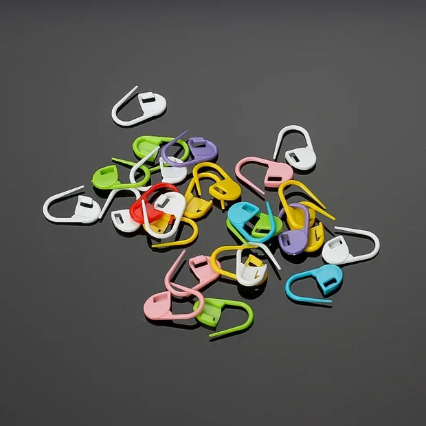 1set Knitting Crochet Locking Stitch Markers DIY Plastic Safety Pins