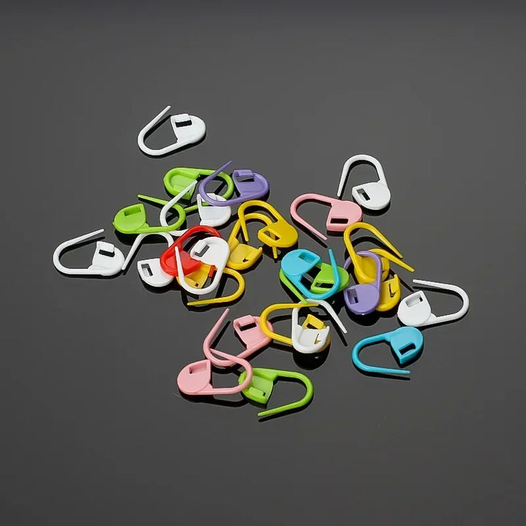 1set Knitting Crochet Locking Stitch Markers DIY Plastic Safety Pins