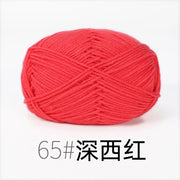 50g Milk Cotton Yarn Knitting Wool for Hand Knitting Crochet Yarn Baby