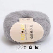 25g Mohair Yarn Extra Soft Warm Baby Wool Crochet Yarn for Hand