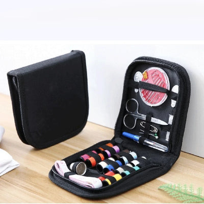 Portable Household Sewing Kit Box DIY Embroidery Handwork Tool Needles