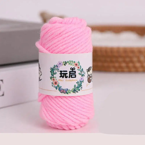 10g 5ply Milk Cotton Baby Knitting Wool Yarn Soft Thick Fiber Velvet