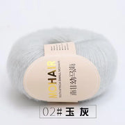 25g Mohair Yarn Extra Soft Warm Baby Wool Crochet Yarn for Hand