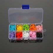 1set Knitting Crochet Locking Stitch Markers DIY Plastic Safety Pins