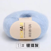 25g Mohair Yarn Extra Soft Warm Baby Wool Crochet Yarn for Hand