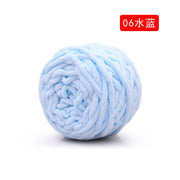 1pc 100% Polyester Finger Loops Yarn Hand-woven Thick Wool For DIY