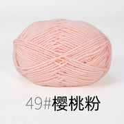 50g Milk Cotton Yarn Knitting Wool for Hand Knitting Crochet Yarn Baby