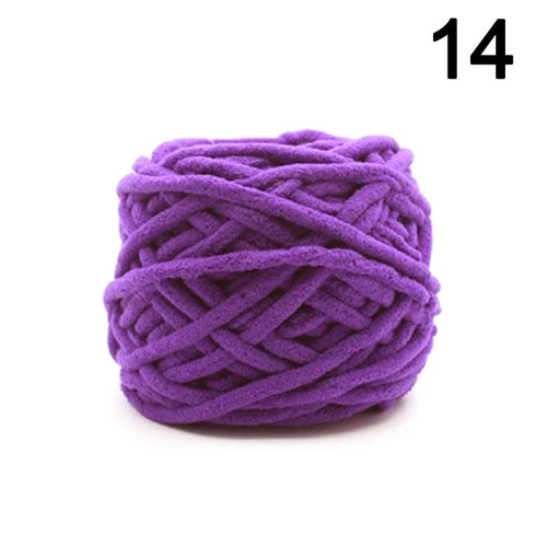 Solid Color Knitting Yarn for Handmade Crochet Sweater Scarf Hats