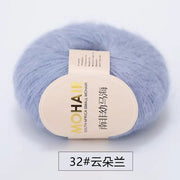 25g Mohair Yarn Extra Soft Warm Baby Wool Crochet Yarn for Hand